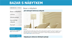 Desktop Screenshot of bazar-nabytek-olovi.cz
