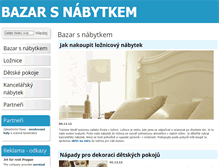Tablet Screenshot of bazar-nabytek-olovi.cz